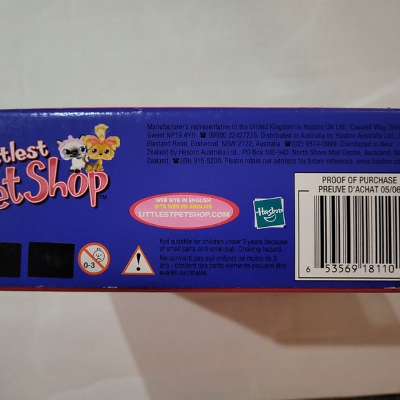 2006 LPS Portable Pets Gift Set with Tree Frog 050 & RARE Hermit Crab 062 NIB - Picture 5 of 6